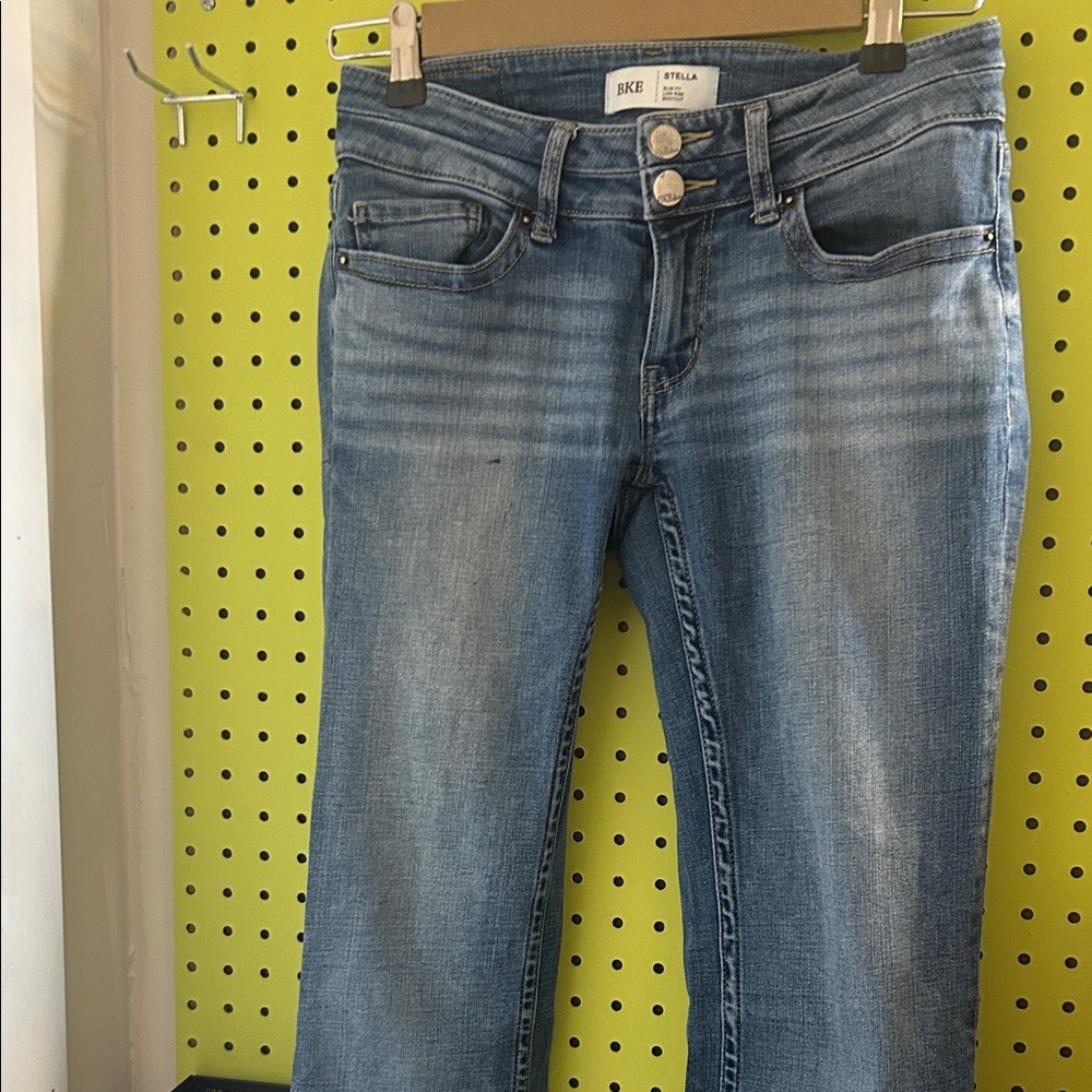 BKE Low Rise Light Blue Women's Bootcut Jeans